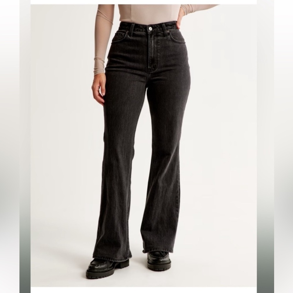Abercrombie & Fitch High Rise Vintage Flare Jeans